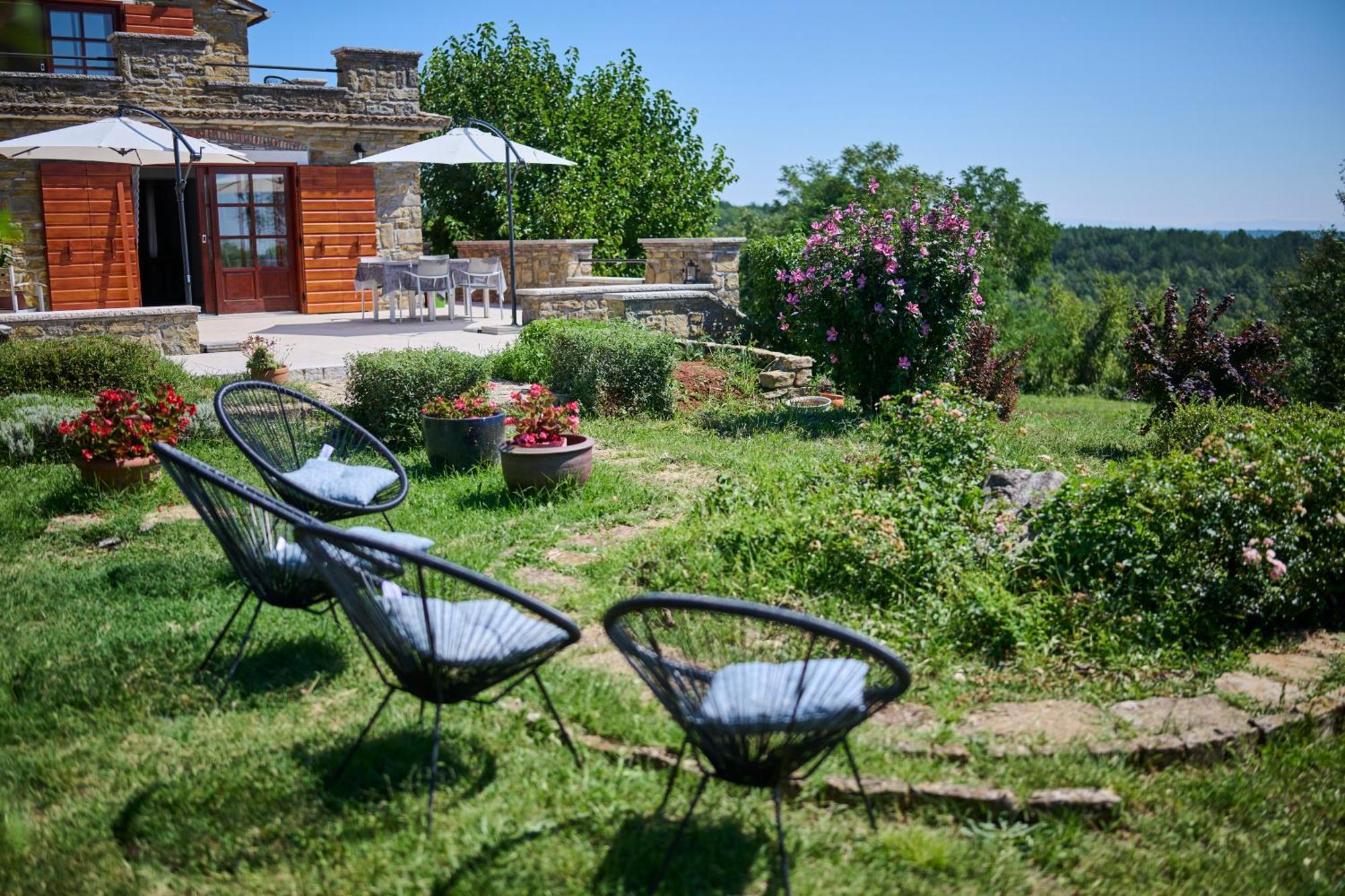 Casa Del Conte - Peaceful Hideaway In North Istria Villa โกรชน์ยัน ภายนอก รูปภาพ
