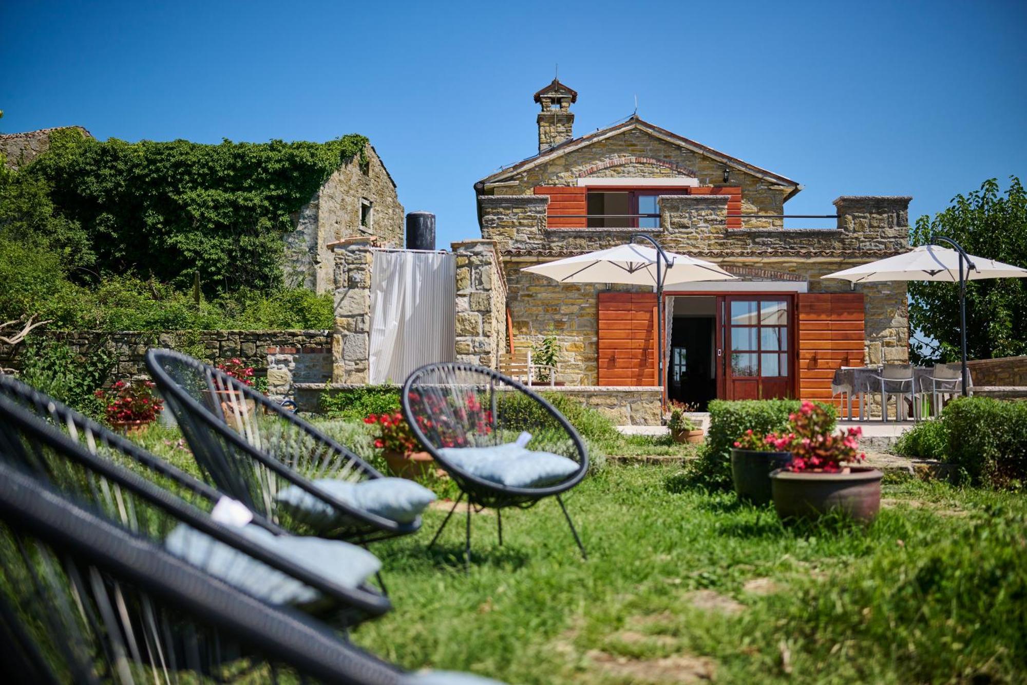 Casa Del Conte - Peaceful Hideaway In North Istria Villa โกรชน์ยัน ภายนอก รูปภาพ