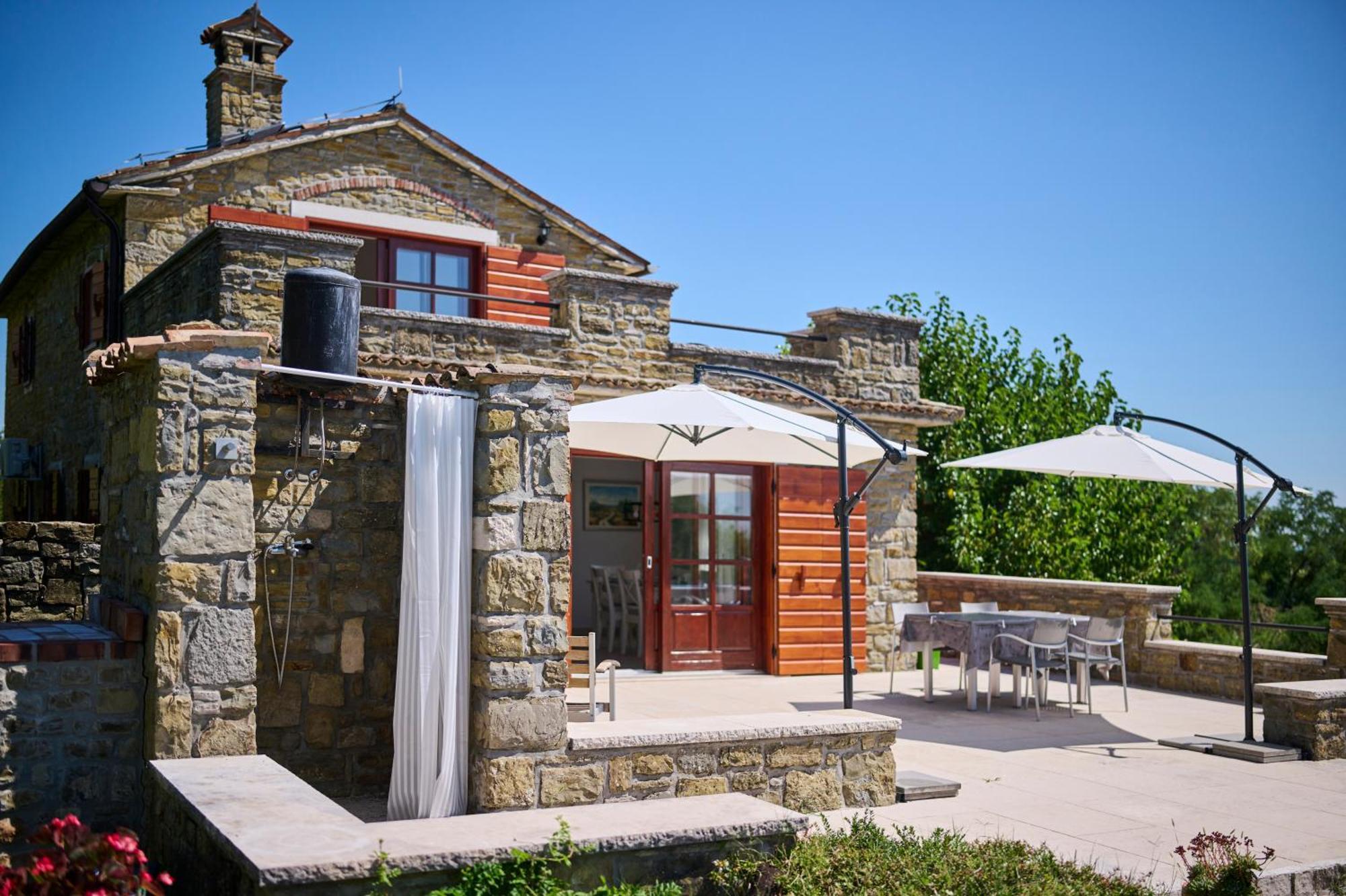 Casa Del Conte - Peaceful Hideaway In North Istria Villa โกรชน์ยัน ภายนอก รูปภาพ